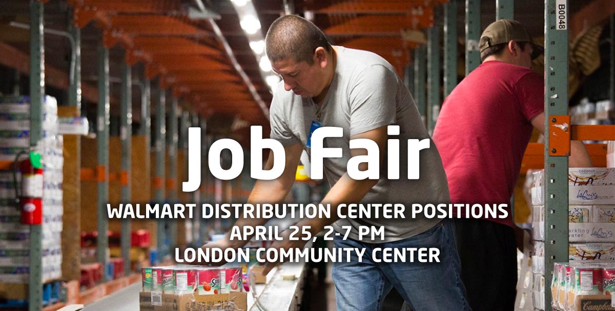 Job Fair Walmart Distribution Center London
