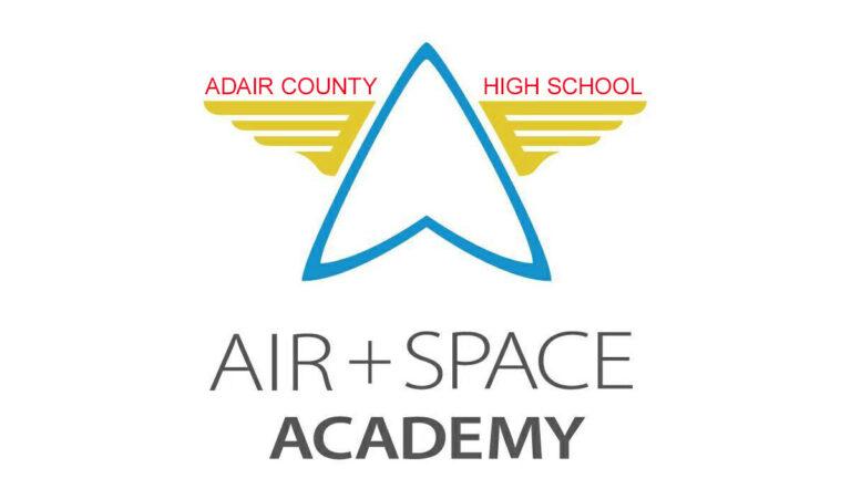 Adair County High School Air + Space Academy logo