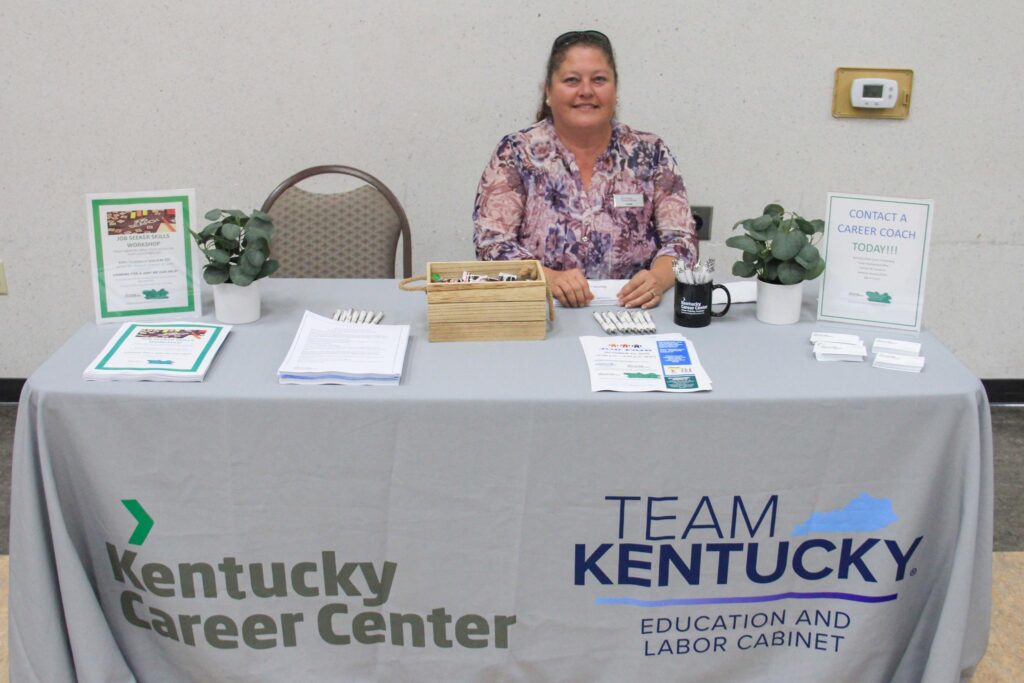 job fair booth
