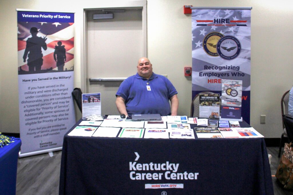 Job fair booth