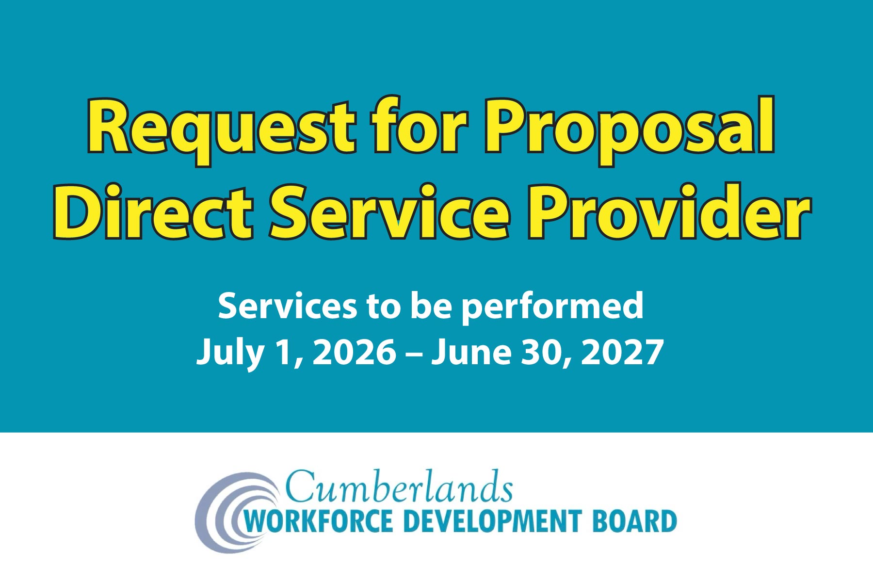 Request for Proposal Direct Service Provider